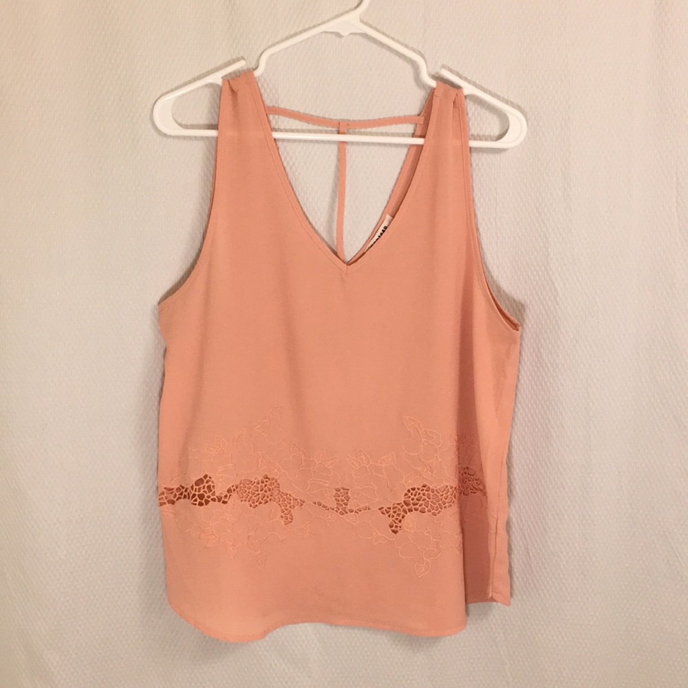 MONTEAU Peach Tank Top